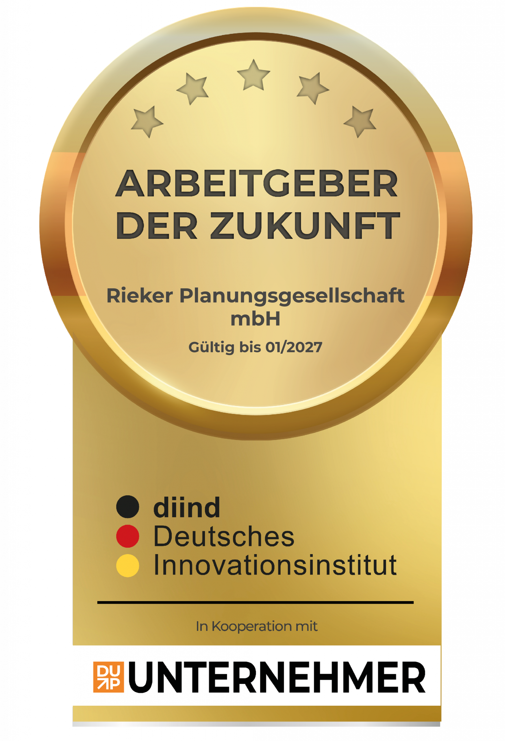 Arbeitgeber der Zukunft – Siegel
