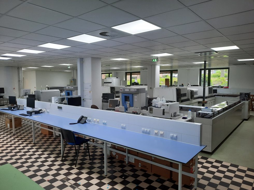 Klinikum Höchst – Umbau eines Interimslabors!
