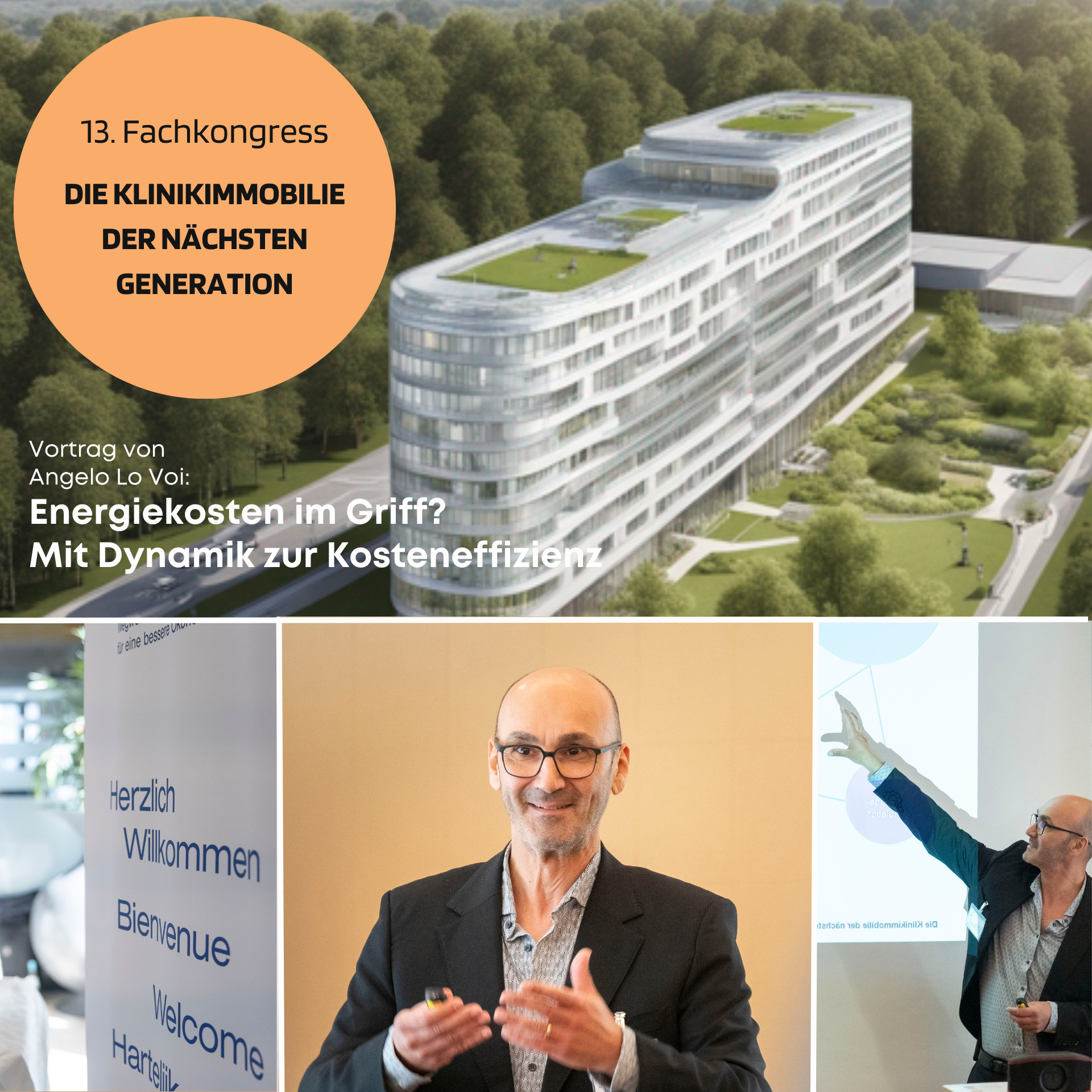  Am 12. und 13. Juni 2024 fand zum 13. Mal der Kongress "Die Klinikimmobilie der nächsten Generation" statt.