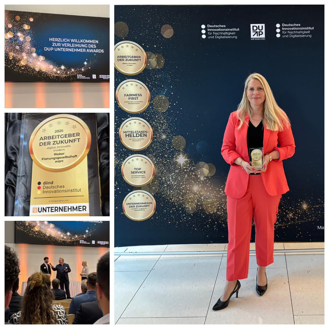 Preisverleihung DUP Unternehmer Award